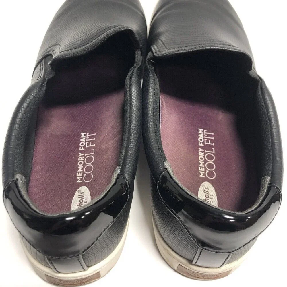 Dr. Scholl’s Women’s Madison, Black Slip-On Shoes, Size 9M